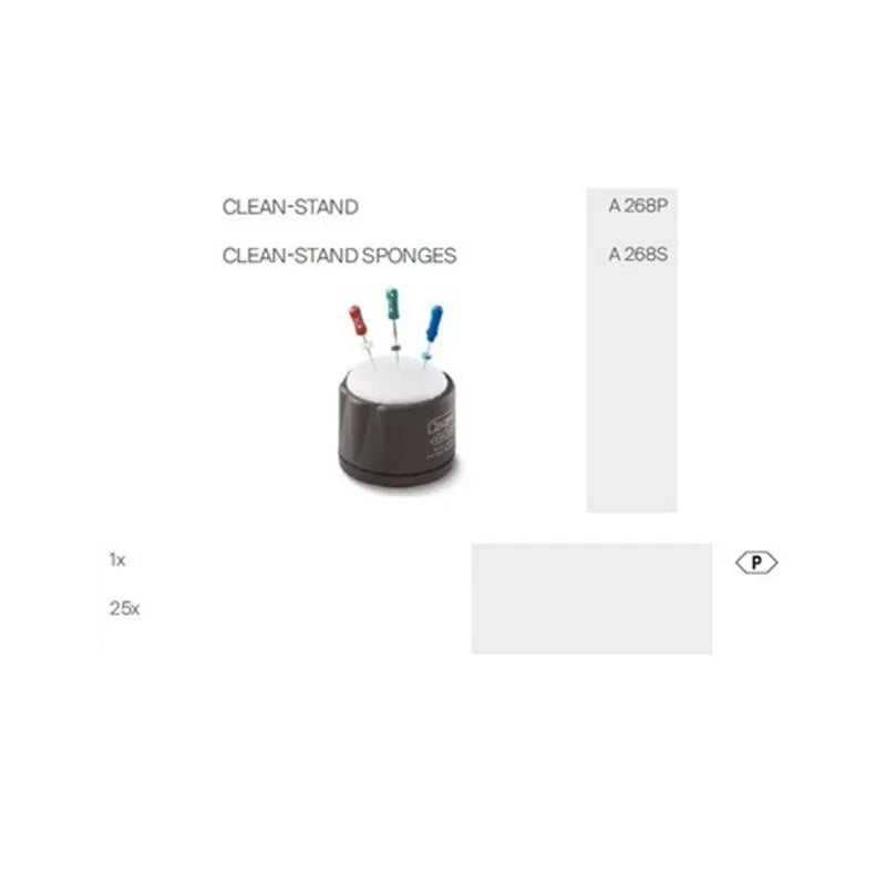 CLEANSTAND SPONSJES 50MM. ROND X25ST.