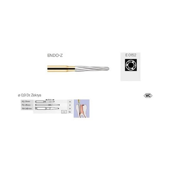 ENDO-Z BOOR FG 25MM E0152 X5ST.
