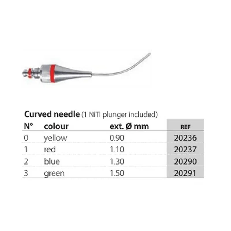MAP-S CURVED NEEDLE YELLOW 0.90