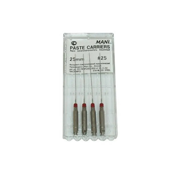 LENTULO NAALD 25MM. NR.1/25 ROOD X4ST.