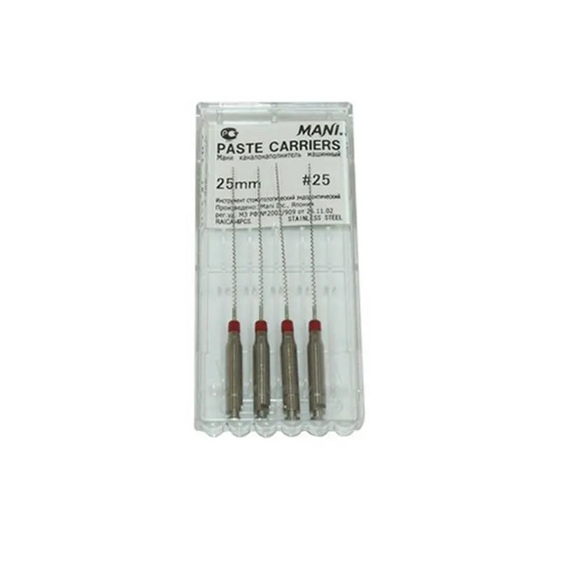 LENTULO NAALD 25MM. NR.1/25 ROOD X4ST.