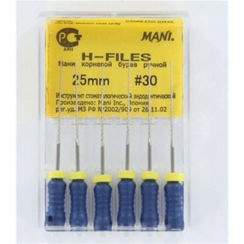 H-VIJL 25MM 30 BLAUW X6ST.