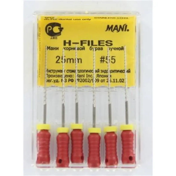 H-VIJL 25MM 55 ROOD X6ST.