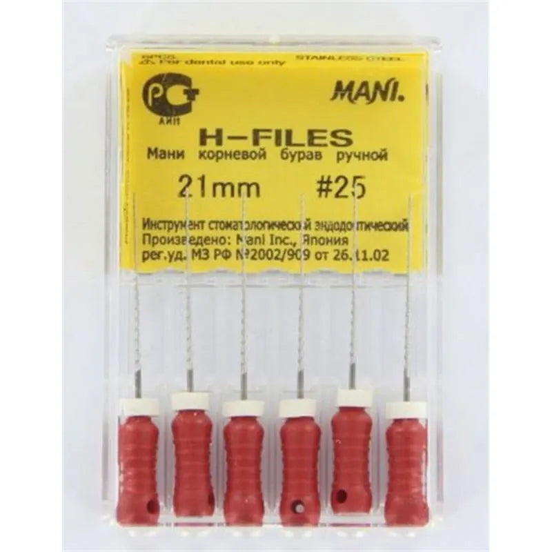 H-VIJL 21MM 25 ROOD X6ST.