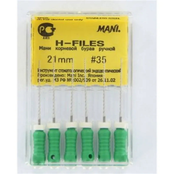 H-VIJL 21MM 35 GROEN X6ST.