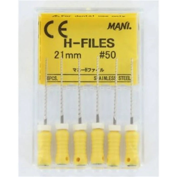 H-VIJL 21MM 50 GEEL X6ST.