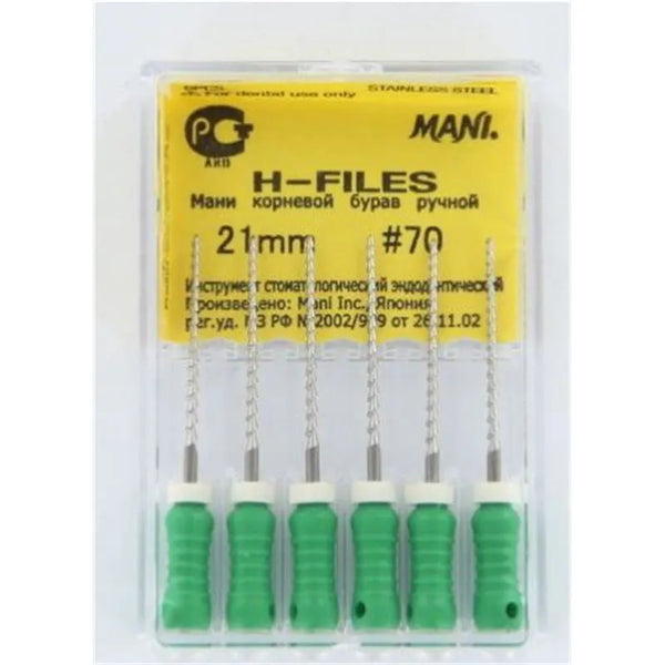 H-VIJL 21MM 70 GROEN X6ST.