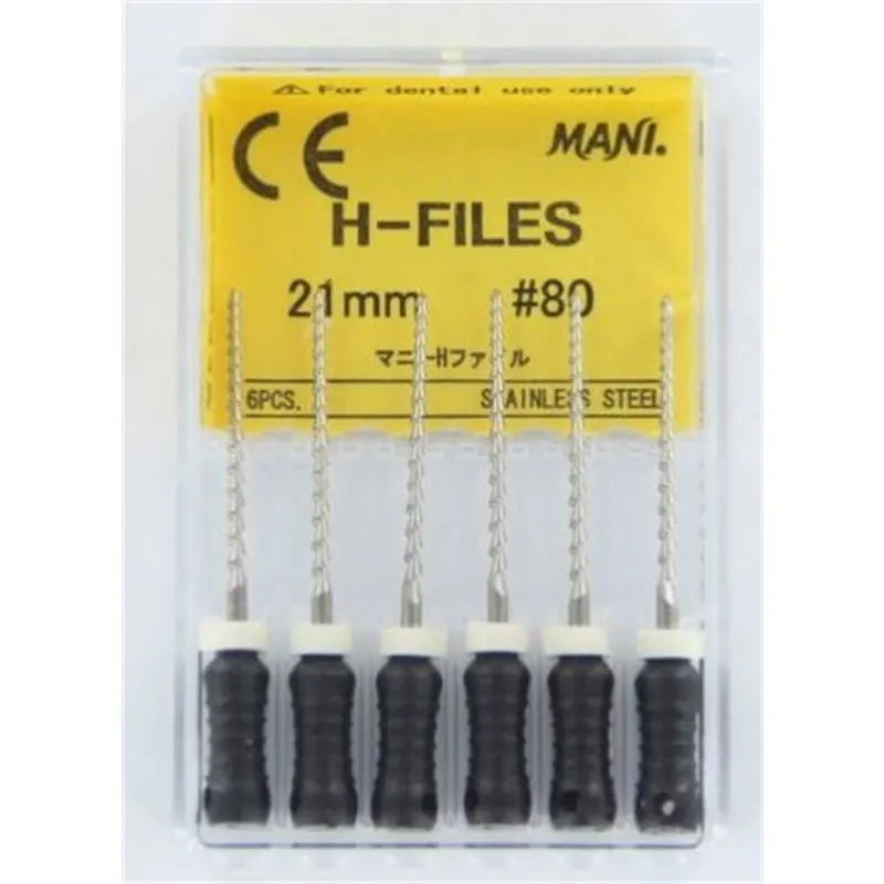 H-VIJL 21MM 80 ZWART X6ST.