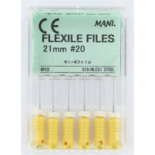 FLEXILE FILE 21MM NR.20 GEEL X6ST.