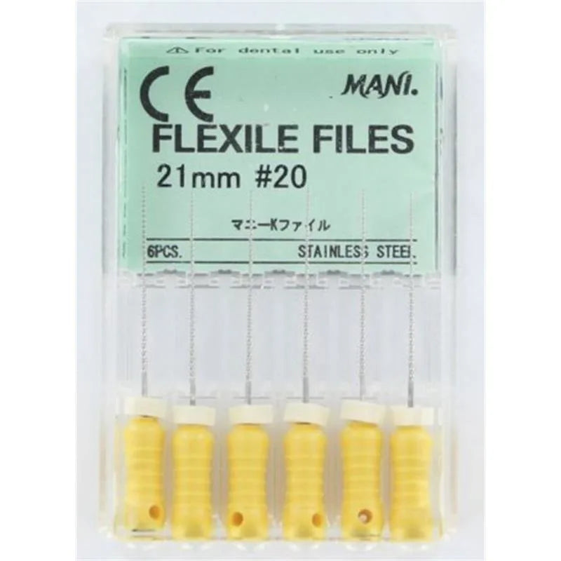 FLEXILE FILE 21MM NR.20 GEEL X6ST.