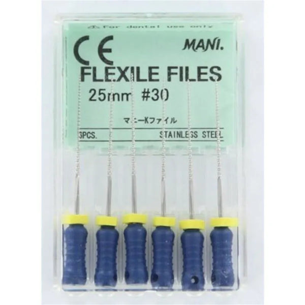 FLEXILE FILE 25MM NR.30 BLAUW X6ST.