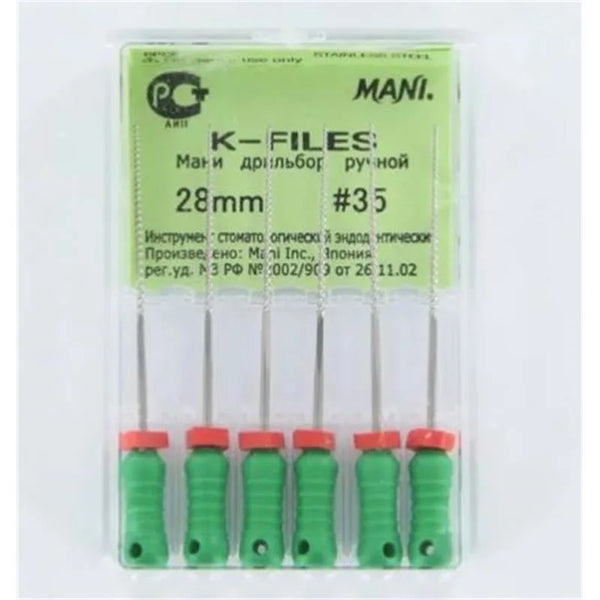 K-VIJL 28MM NR.35 GROEN X6ST.