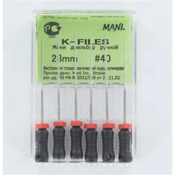 K-VIJL 28MM NR.40 ZWART X6ST.