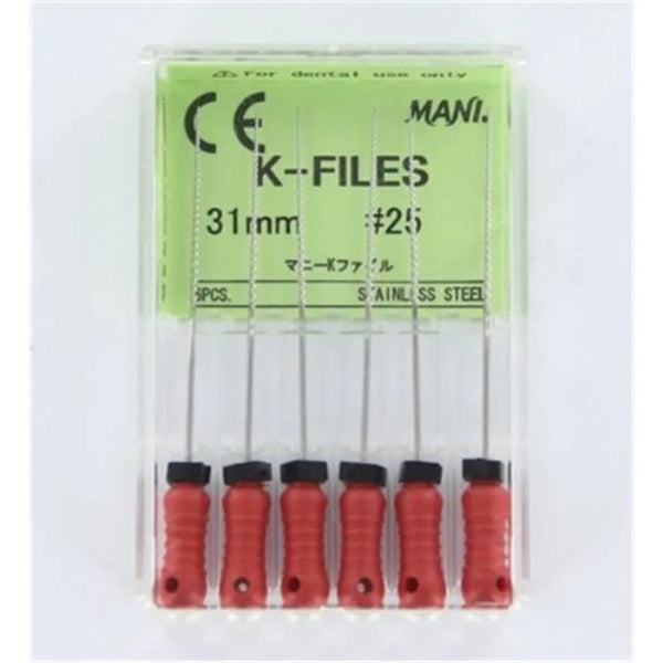 K-VIJL 31MM NR.25 ROOD X6ST.
