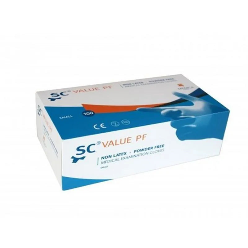 HANDSCHOEN SENSICARE VALUE VINYL POEDERVRIJ LARGE X100ST.