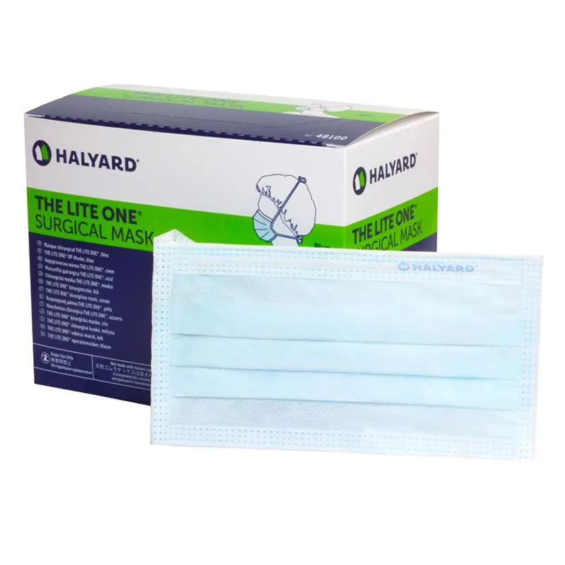 SURGICAL MASK 'THE LITE ONE' MET KOORD BLAUW X50ST. TYPE II