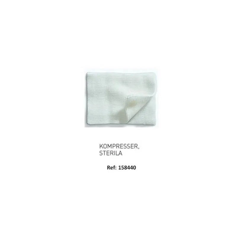 GAAS 10X10CM STERIEL 12-L 24X5ST. (VERPAKT PER 5ST.)