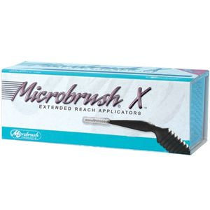 MICROBRUSH EXTENDED X-BRUSH BLACK X100ST.