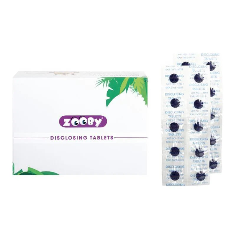 ZOOBY DISCLOSING TABLET PER STUK VERPAKT X250ST.