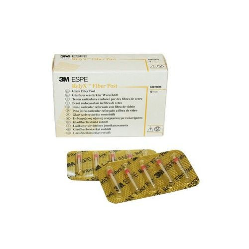 RELYX FIBER POST WORTELSTIFT MAAT 2 ROOD X10ST