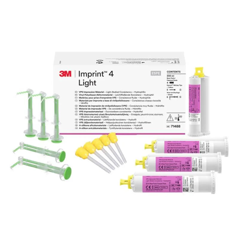 IMPRINT4 LIGHT VPS AFDRUKMATERIAAL REFILL 4X50ML