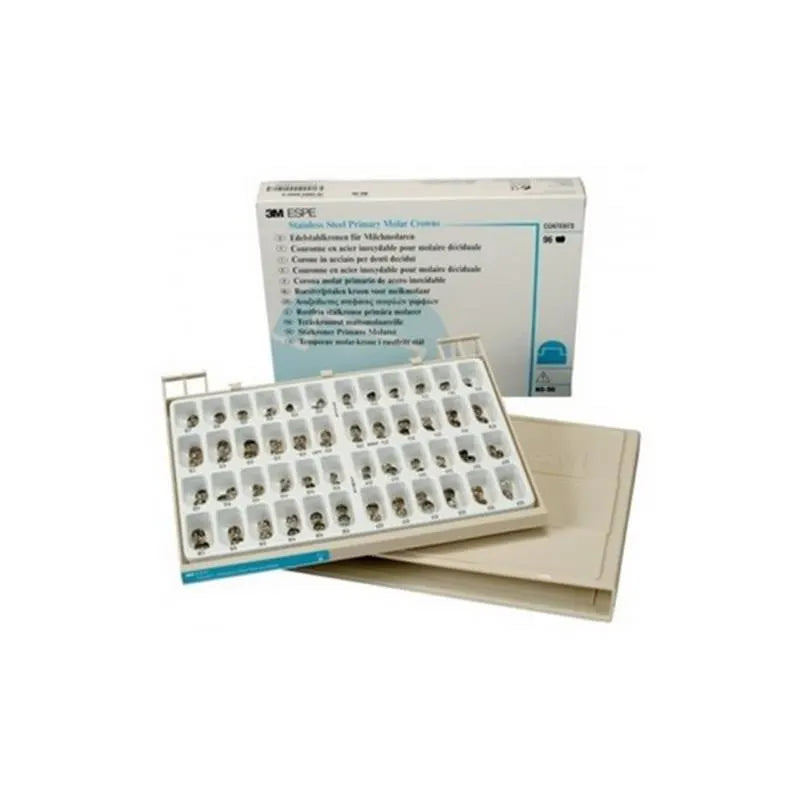 RVS NOODKRONEN VOOR PRIMAIRE MELKMOLAREN KIT ND-96