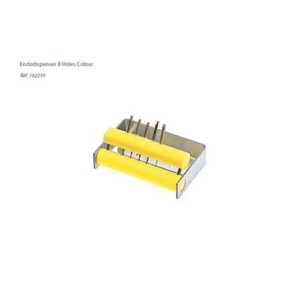 ENDODISPENSER + STERIMETER (8) GEEL