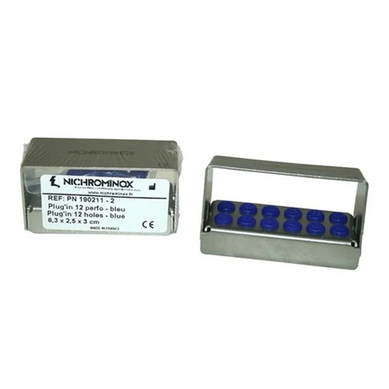 PLUG'IN PERFO BORENBLOK (12) BLAUW