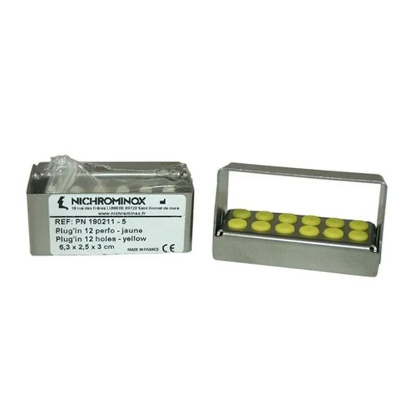 PLUG'IN PERFO BORENBLOK (12) GEEL