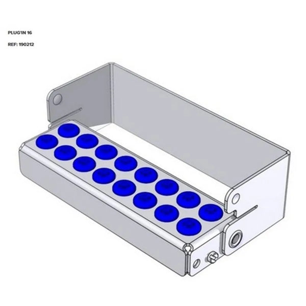 PLUG'IN PERFO BORENBLOK (16) BLAUW