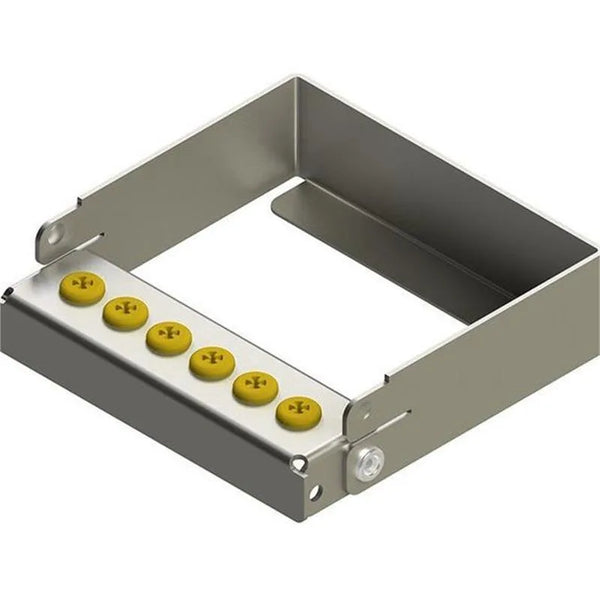 PLUG'IN BORENBLOK 6CM. HOOG (6) GEEL