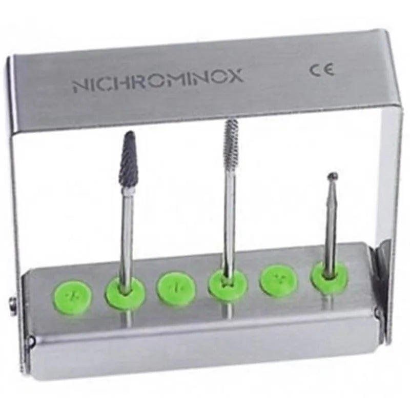 PLUG'IN BORENBLOK 7CM. HOOG (6) GROEN