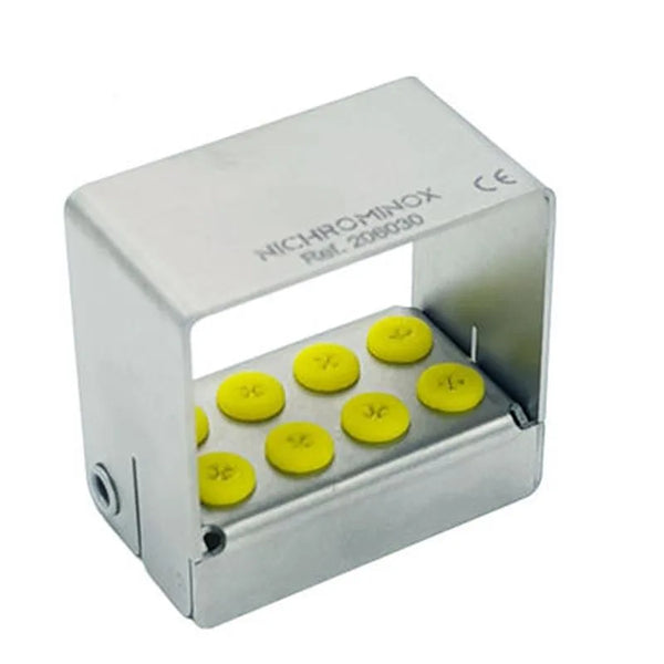 PLUG'IN BORENBLOK 4CM. HOOG (8) GEEL