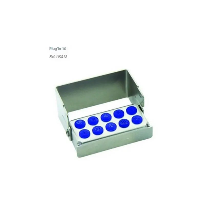 PLUG'IN PERFO BORENBL. (10) BLAUW