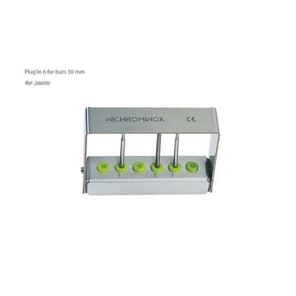PLUG'IN BORENBLOK 5CM. HOOG (6) GROEN