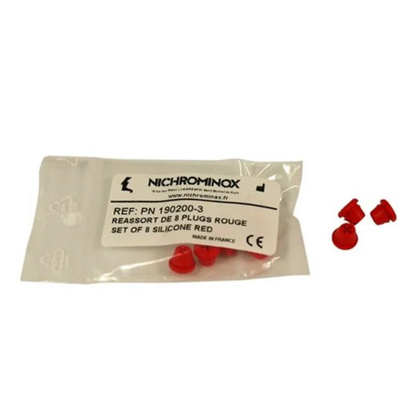 SILICONE PLUG ROOD VOOR BORENBLOK X8ST.