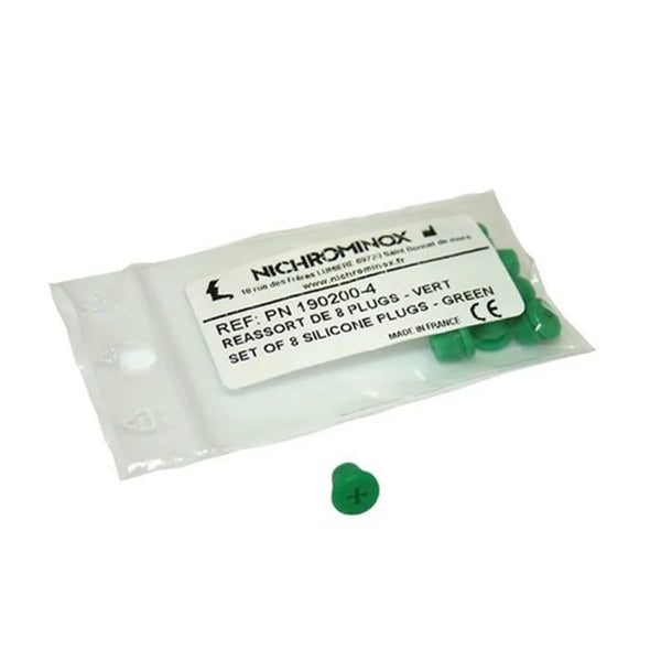 SILICONE PLUG GROEN VOOR BORENBLOK X8ST.