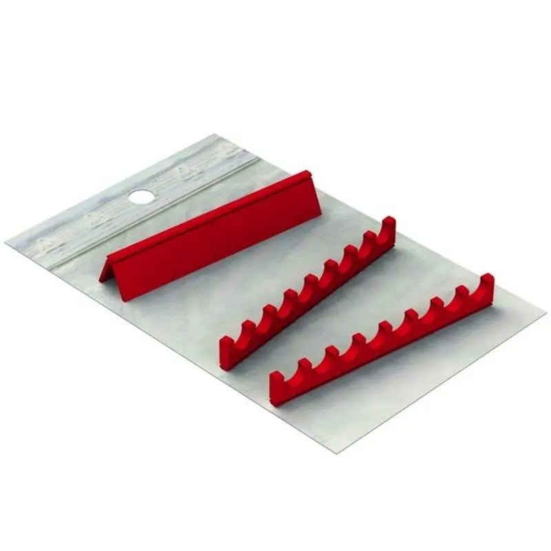 SILICONE REFILL EASY CLIP 10 (8 INSTRUMENTEN 11MM) ROOD 182961-3