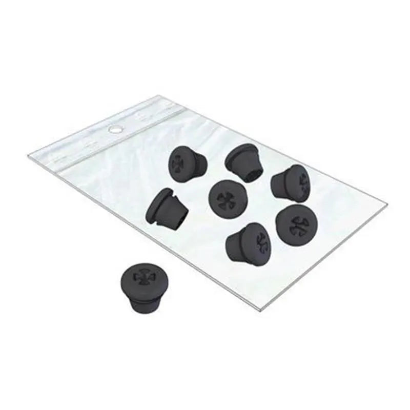 SILICONE PLUG ZWART VOOR BORENBLOK X8ST.