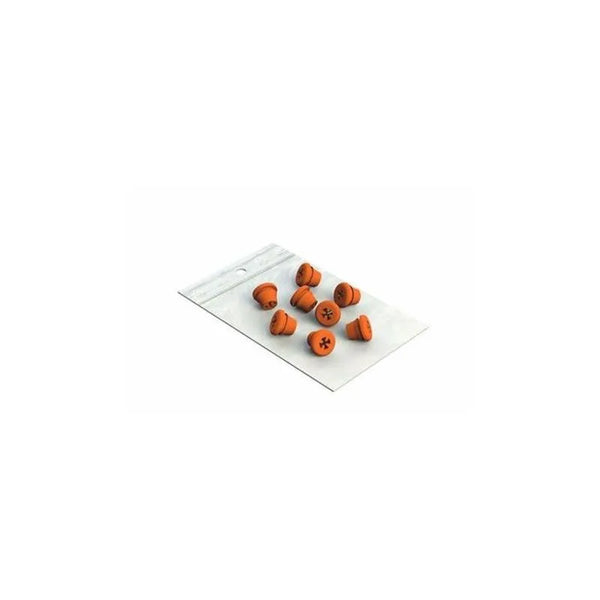 SILICONE PLUG BRUIN VOOR BORENBLOK X8ST.