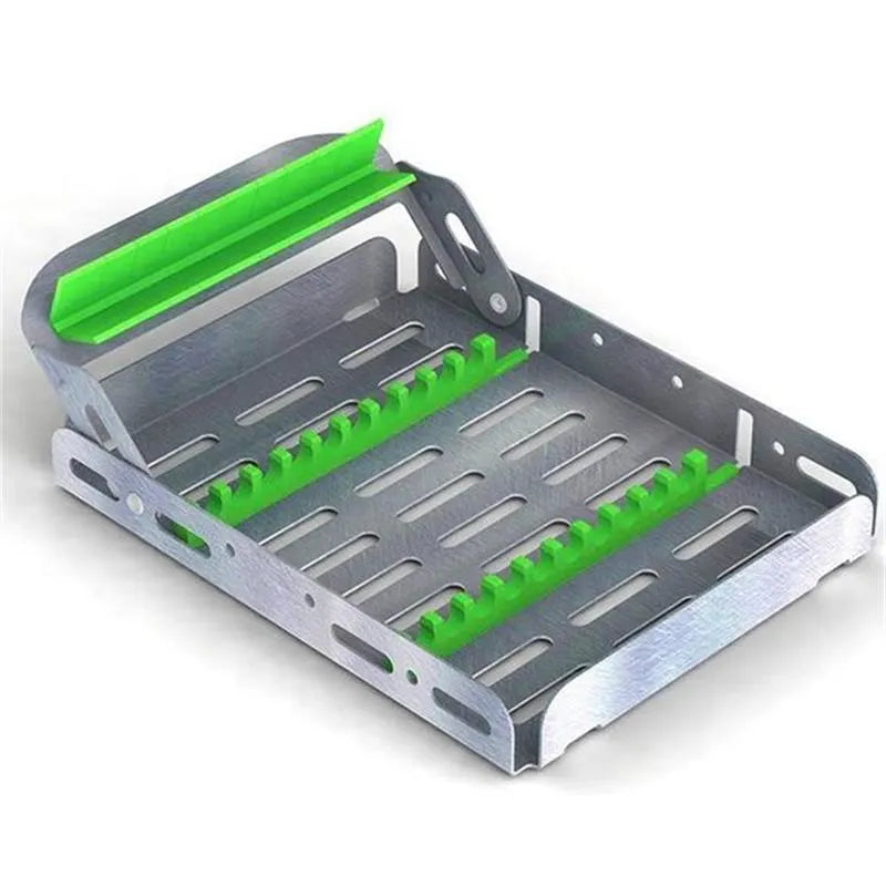 EASY TRAY 1/2 DIN VOOR 10 INSTRUMENTEN GROEN