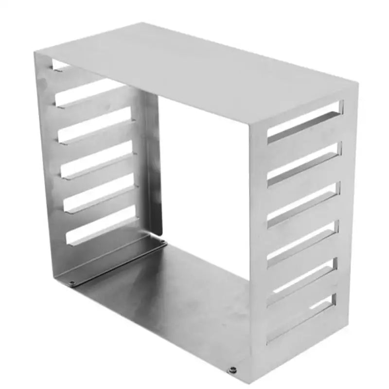 HOUDER RVS VOOR 6 TRAYS 20X10CM LEEG