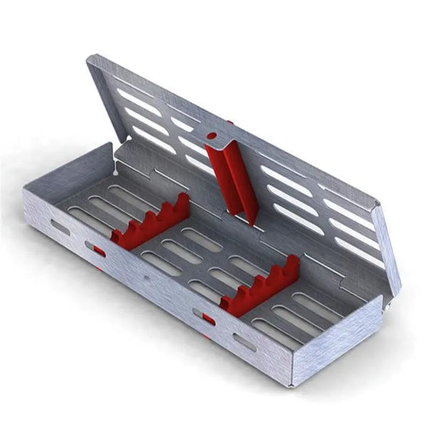 CASSETTE 18X6X2,5CM. 5 INSTRUMENTEN 182063-3 ROOD