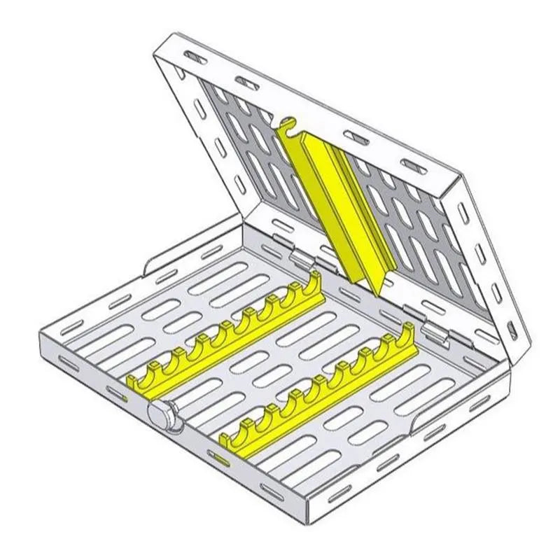 CASSETTE 18,5X14X3,4CM 8 INSTRUMENTEN 182066-5 GEEL