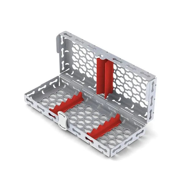 GALAXY CASSETTE 5 INSTRUMENTEN 18,5X7X3,4CM ROOD