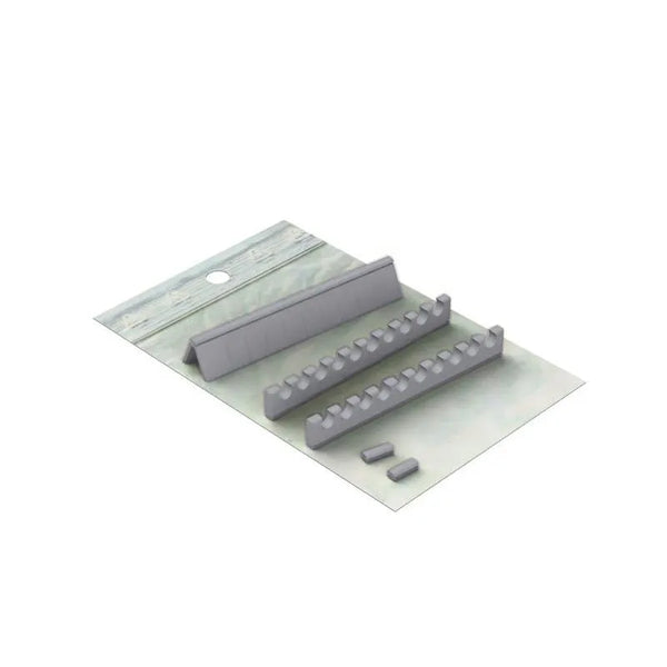 SILICONE FOR EASY TRAY 1/2 DIN GREY 18X14 PN183711-1