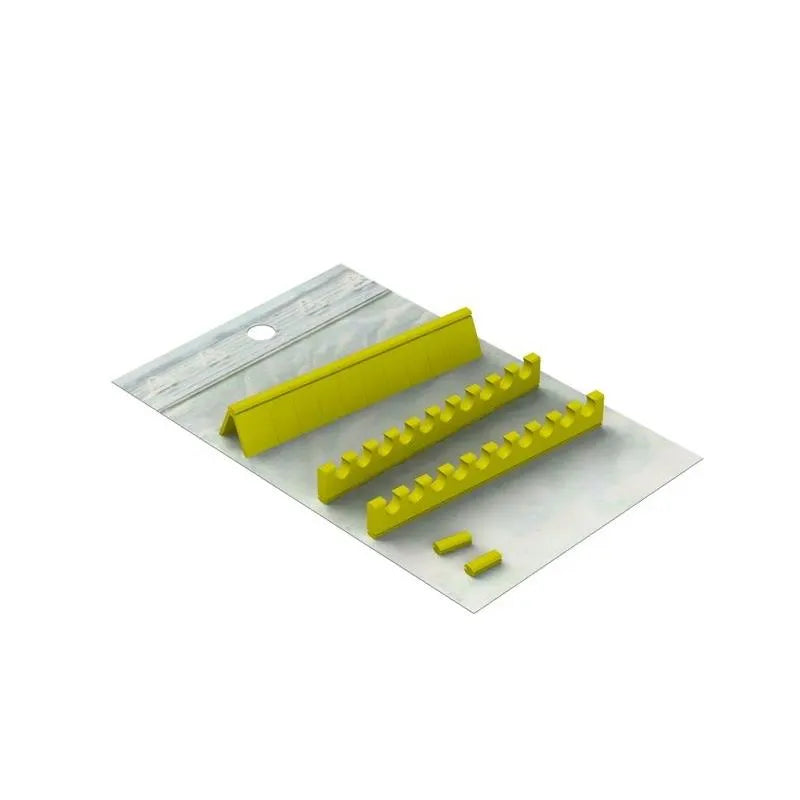 SILICONE FOR EASY TRAY 1/2 DIN YELLOW 18X14 PN183711-5