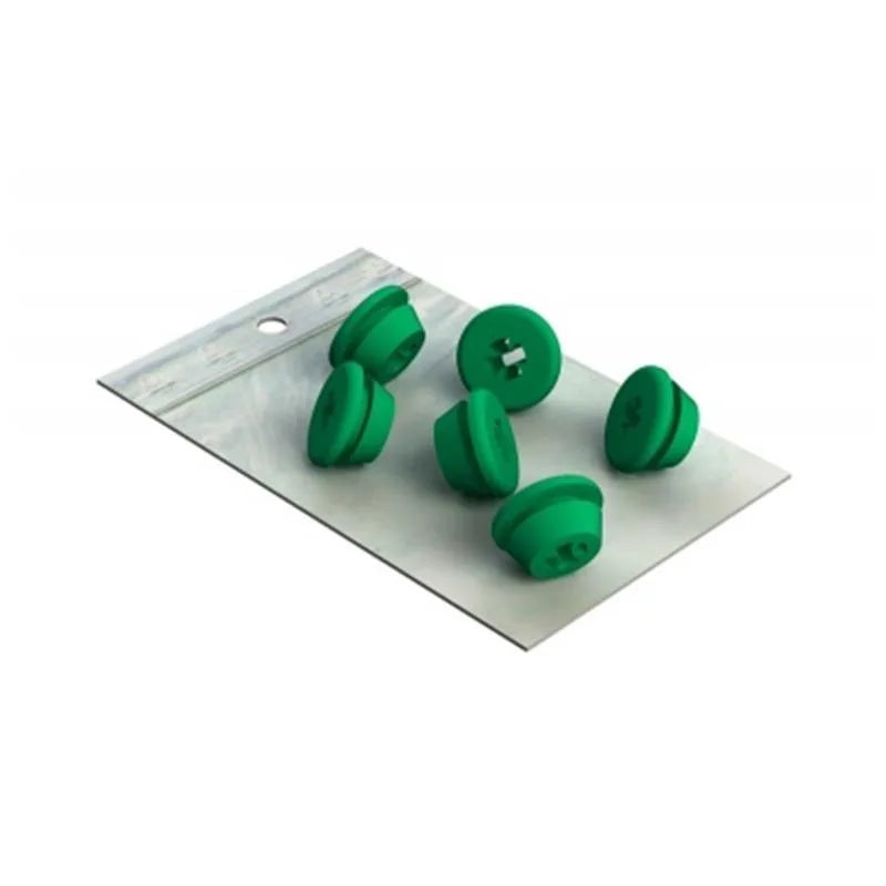 SILICONE TUBE GROEN X6ST.