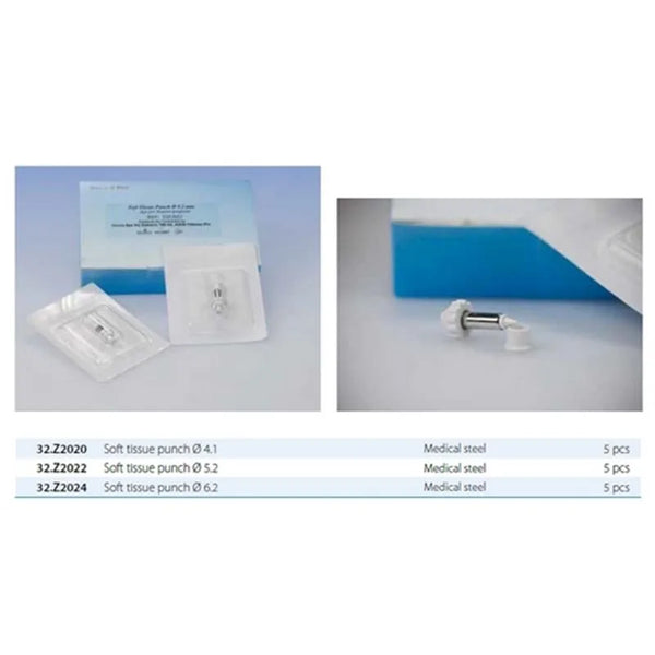 SOFT TISSUE PUNCH 5,2MM. X5ST.