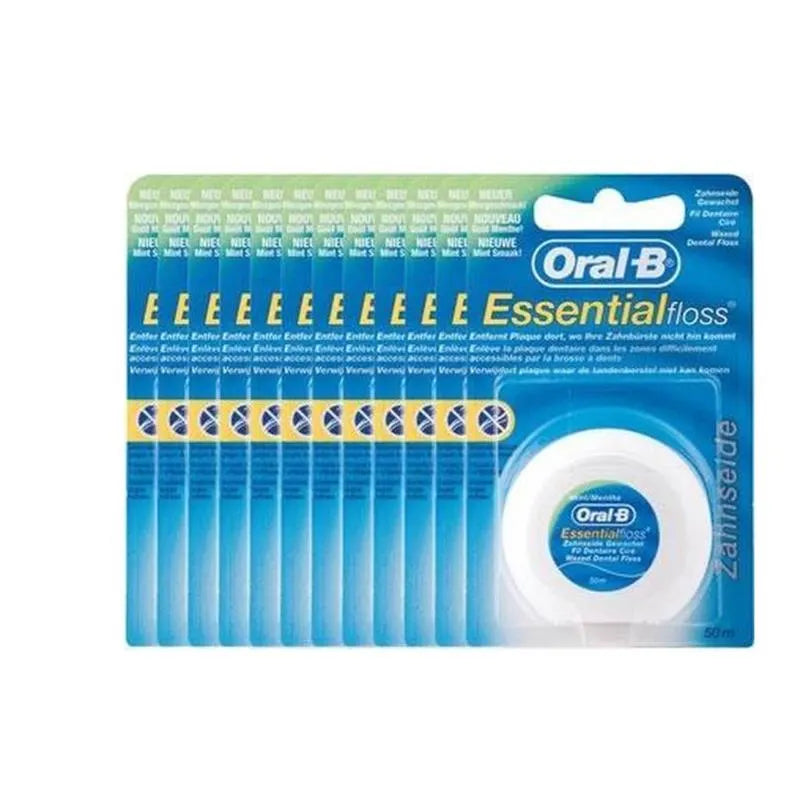 ORAL-B ESSENTIAL FLOSS 50M. X12ST.